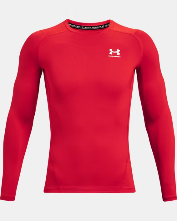 Tee Shirt Compression Under Armour rouge