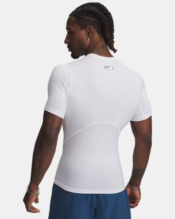 Tee Shirt Compression Under Armour blanc