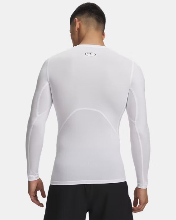 Tee Shirt Compression Under Armour blanc