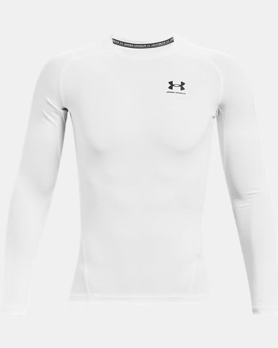 Tee Shirt Compression Under Armour blanc