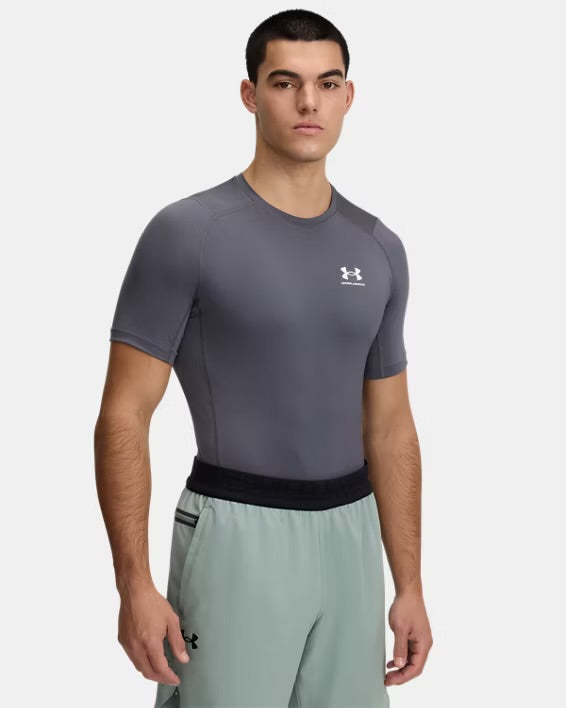 Tee Shirt Compression Under Armour gris