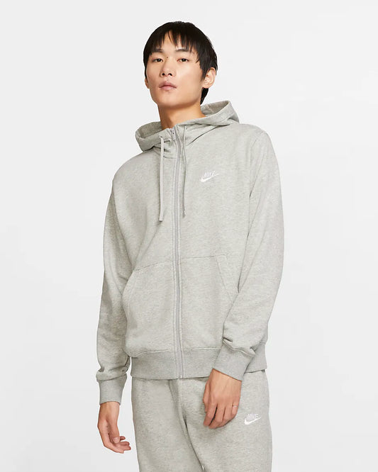 Sweat Capuche  Zip Nike Gris