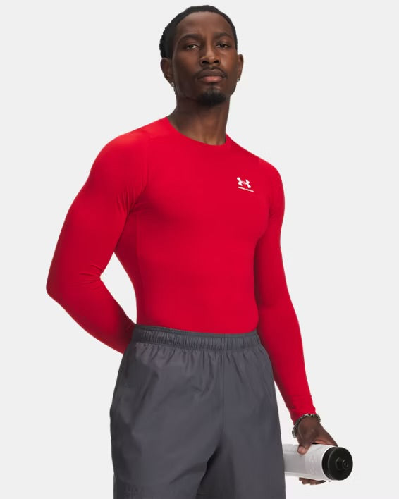 Tee Shirt Compression Under Armour rouge