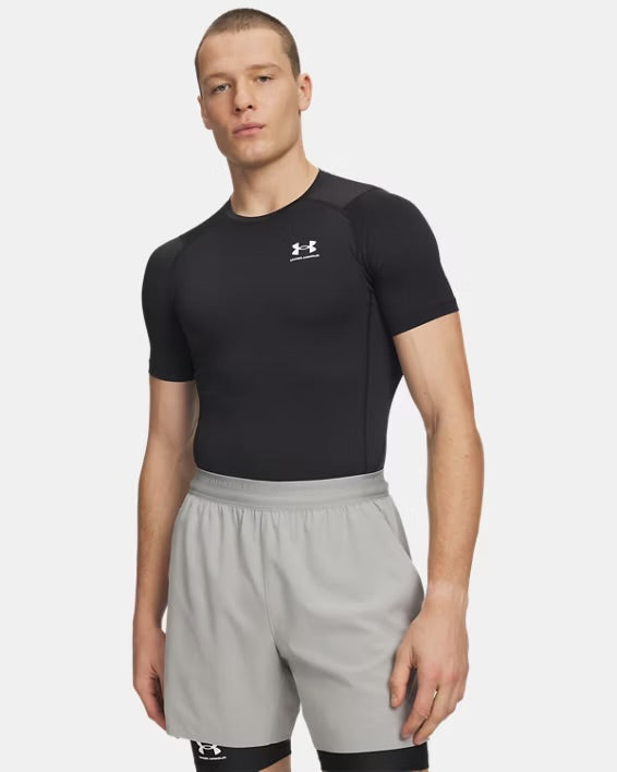 Tee Shirt Compression Under Armour noir
