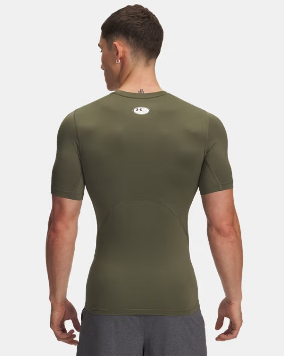 Tee Shirt Compression Under Armour kaki