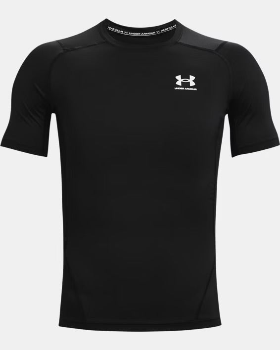 Tee Shirt Compression Under Armour noir