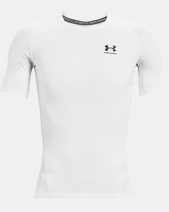 Tee Shirt Compression Under Armour blanc